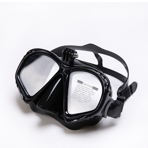 Профессиональная Подводная маска, маска для дайвинга, снаряжение для дайвинга, держатель камеры для Go Pro ► Фото 1/6