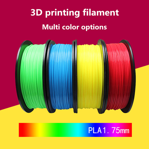 PLA3D нить для принтера 1,75 мм 1 кг PLA ABS Нейлон Дерево TPU PETG Carbon ASA PP PC 3D пластиковая нить для печати Бестселлер ► Фото 1/6