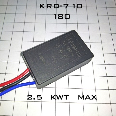 180 Плавный пуск до 2,5 кВт KRD-710. ОБЯЗАТЕЛЬНО СМОТРИТЕ ОПИСАНИЕ! ► Фото 1/1