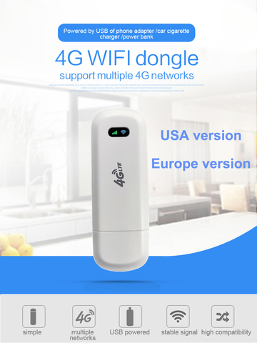 LDW922 4G wifi dongle Mobile Wireless LTE USB-модем nano SIM-карта слот карманный хот-спот беспроводной маршрутизатор ► Фото 1/5