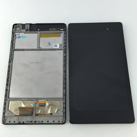 Сенсорный жк-экран 7 дюймов в сборе с рамкой для ASUS Google Nexus 7 2nd 2013 ME571 ME571KL ME571K K008 ME572CL ME572 Nexus7C ► Фото 1/3