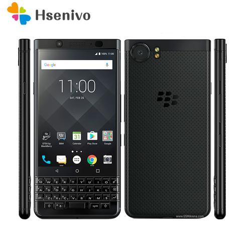 Разблокированный оригинальный Восстановленный сотовый телефон BlackBerry Keyone с восьмиядерным процессором 12 МП 4,5 дюйма 3G B 4 ГБ ОЗУ 32 Гб 64 Гб ПЗУ 3G... ► Фото 1/6