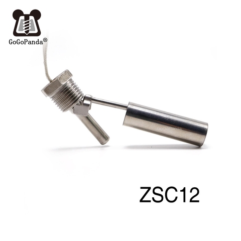 Бесплатная доставка 1 шт. ZSC12 датчик уровня жидкости с боковым креплением плавающий выключатель безопасная нержавеющая сталь до 220 В ► Фото 1/5