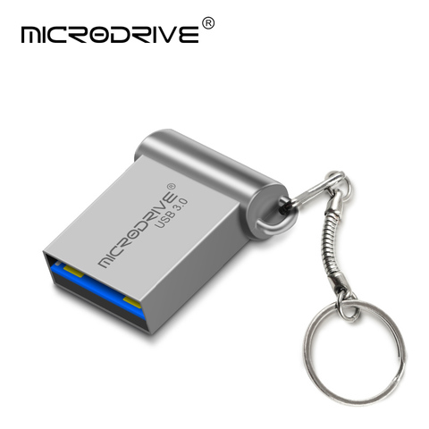 Суперкомпактный металлический флэш-накопитель USB 3,0, 16 ГБ, 32 ГБ, 64 ГБ ► Фото 1/6