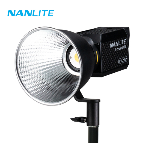 Nanguang Nanlite 60B двухцветный 2700K-6500K широкоугольный портативный фото видео светильник 60 60W 5600K наружный светодиодный COB светильник моно светильник ► Фото 1/6