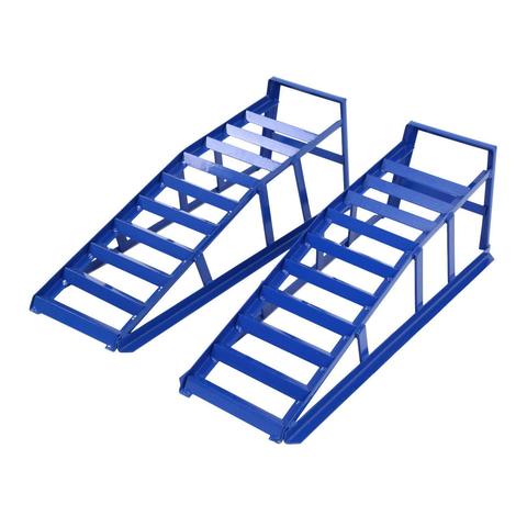 Samger 2Ton стальной автомобильный доступ Ramps, загрузка Ramps, тяжелое техническое обслуживание, подъемное оборудование, синий ► Фото 1/6