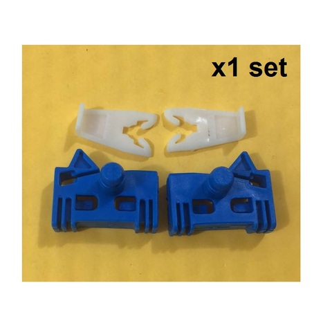X 1 комплект зажимов для RENAULT ESPACE, комплект для ремонта оконного регулятора, передняя-левая/правая 2002-2016 ► Фото 1/2