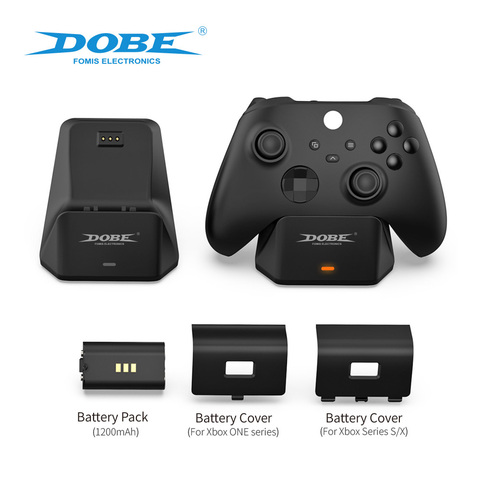 Управляемая перезаряжаемая батарея для Microsoft X Box Xbox One Series S X Control ler Gamepad Charger Pack Charging Pack Charge Kit Station ► Фото 1/6