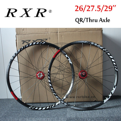RXR 26 27,5 29-дюймовое колесо для горного велосипеда 7-11 скоростные герметичные подшипники переднее заднее колесо обода подходит для кассеты ... ► Фото 1/6