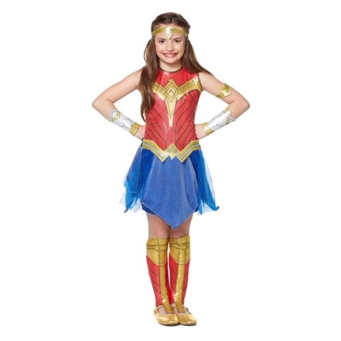 Роскошный детский костюм с надписью «Dawn Of Justice Wonder Woman» ► Фото 1/6