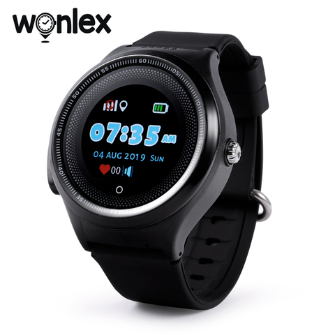 Wonlex KT06 Смарт-часы детские круглые вибрирующие часы с будильником 2G GPS WIFI трекер местоположения дети анти-потеря водонепроницаемые часы с SOS-... ► Фото 1/6