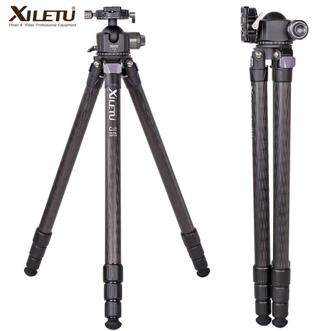 XILETU XLS324C + G54 Профессиональный штатив из углеродного волокна для фотосъемки с панорамной шаровой головкой на 360 градусов для Dslrs камер ► Фото 1/6
