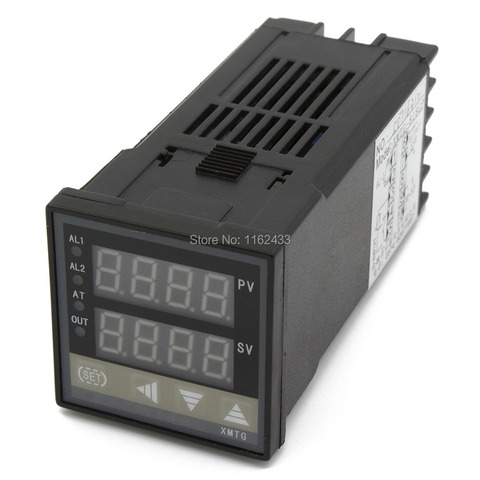 Цифровой ПИД-контроллер температуры, замачиваемый в рампе, для установки многосегментной программы, реле SSR, 0-22 мА, выход SCR ► Фото 1/6