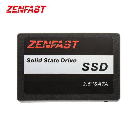 ZENFAST 2,5 ''HD SSD 128 ГБ 256 ГБ 512 ГБ 120 ГБ 240 480 1 ТБ 2 ТБ SATA SATA3 Внутренний твердотельный накопитель компьютеров ► Фото 1/6