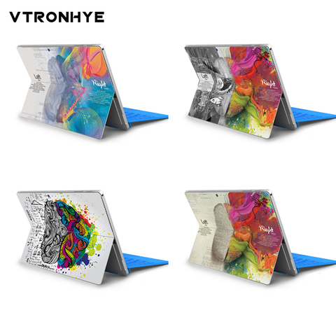 Виниловая наклейка s для Surface Pro 6 цветная наклейка с принтом мозгов для ноутбука Surface Pro 5 Pro 4 Decorate Skin ► Фото 1/6