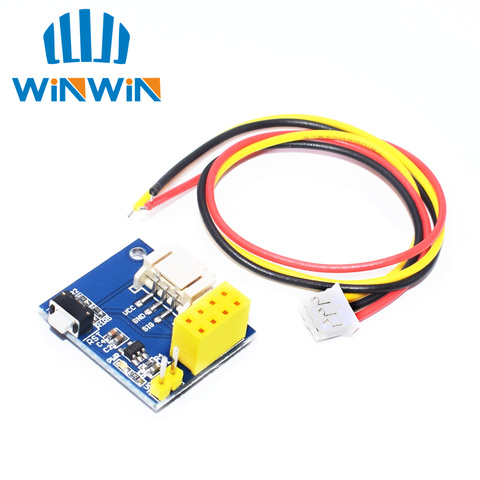 H63 ESP8266 ESP-01 ESP-01S WS2812 RGB светодиодный модуль контроллера для IDE WS2812 светильник умный электронный DIY ► Фото 1/1