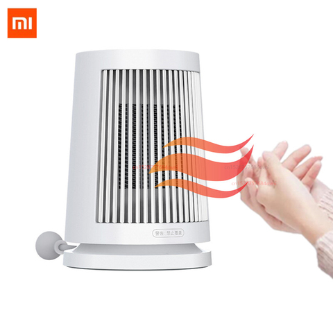 Новейшие электрические обогреватели XIAOMI MIJIA, настольный мини-домашний удобный быстросберегающий обогреватель для зимнего PTC керамического обогрева ► Фото 1/6