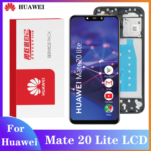 Оригинальный дисплей для Huawei Mate 20 Lite ЖК-сенсорный экран дигитайзер для Huawei Mate20 Lite Запчасти для ремонта экрана ► Фото 1/6