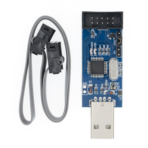 Программатор USB ISP USB ASP ATMEGA8 ATMEGA128 с поддержкой Win7 64K, 1 шт. ► Фото 1/6