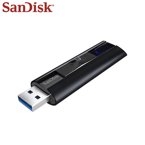 Двойной Флеш-накопитель SanDisk USB флэш-накопитель Extreme PRO USB 3,2 твердотельный накопитель флэш-накопитель 256 ГБ 128 ГБ флэш-накопитель до 420 МБ/с. ори... ► Фото 1/5