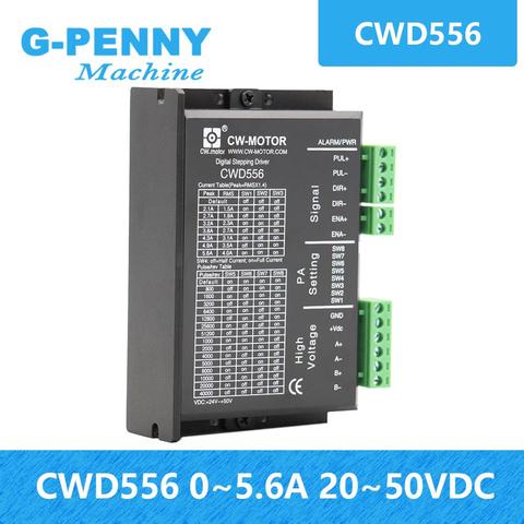 Новое поступление! Nema23/Nema34 шаговый двигатель привода 0-5.6A 20-50vDC CWD556 Драйвер шагового двигателя для Nema 34 двигателя/Nema 23 двигателя ► Фото 1/6