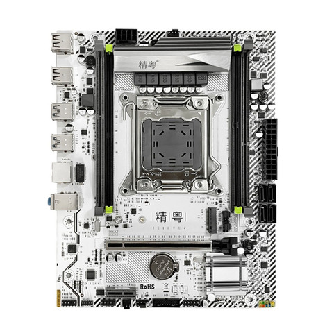 Материнская плата X99 PLUS LGA 2011-3 с разъемом Turbo boost DDR3 DDR4 RAM для Intel LGA 2011 V3 V4 Xeon E5 I7 CPU M.2 NVME материнская плата ► Фото 1/6