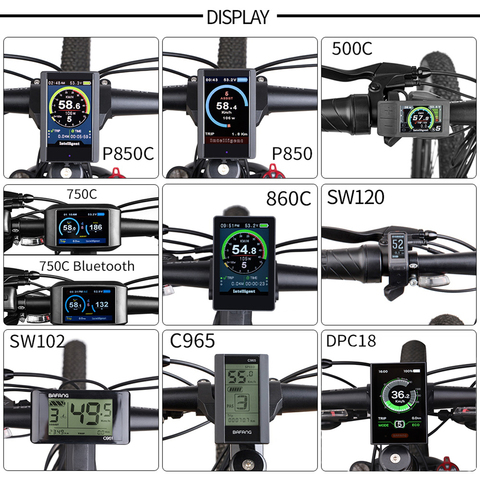 Bafang E-bike HDMI дисплей индикатор для 8FUN Средний концентратор привода электродвигателя велосипедные комплекты для конверсии P850C 850C DPC18 C965 750C ► Фото 1/6