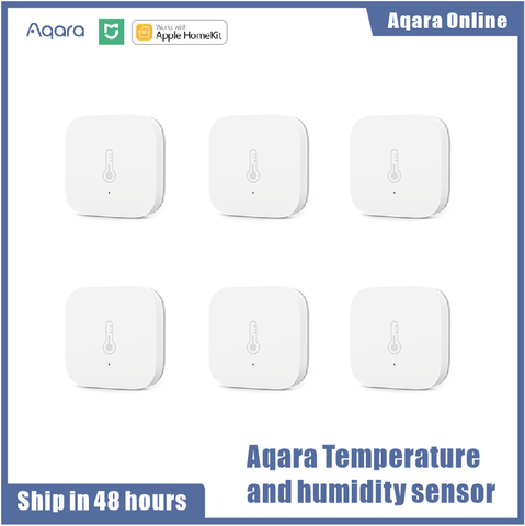Aqara умный датчик давления воздуха и влажности окружающей среды Aqara работает для дома Xiaomi Android IOS APP Control Homekit ► Фото 1/6