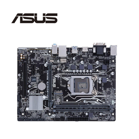 Для Asus PRIME, оригинальная б/у настольная Материнская плата Intel B250 B250M DDR4 LGA 1151 i7/i5/i3 USB3.0 SATA3 ► Фото 1/1