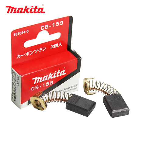 Карбоновые щетки Makita CB153, 6,5x13,5x16 мм, детали для электроинструмента, шлифовальный станок 9401 CB154 9607 ► Фото 1/6