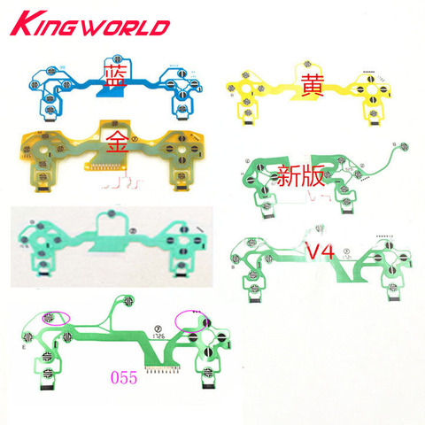 Кнопка МЕМБРАНА печатная плата лента проводящая пленка клавиатура гибкий кабель для Sony для PS4 беспроводной контроллер замена ► Фото 1/3