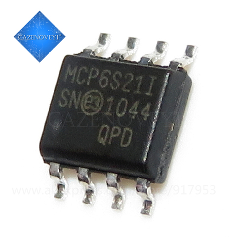 2 шт./лот MCP6S21-I/SN MCP6S21 лапками углублением SOP-8 в наличии ► Фото 1/1