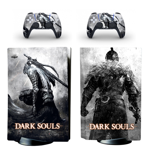 Dark Souls PS5 Стандартный дисковое издание кожи Стикеры наклейка кожного покрова для Игровые приставки 5 консоли и контроллеры PS5 кожи Стикеры винил ► Фото 1/6