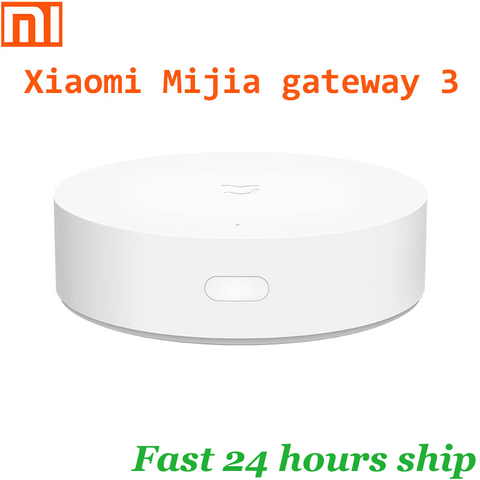 Умный многомодовый шлюз Xiaomi Mijia gateway 3, Zigbee, Wi-Fi, протокол Bluetooth, Интеллектуальная связь, дистанционное управление ► Фото 1/6