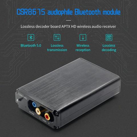 Аудиофильный Bluetooth модуль CSR8675, 5,0 дюйма, Стандартная плата APTX HD, беспроводной аудиоприемник LDAC ► Фото 1/6