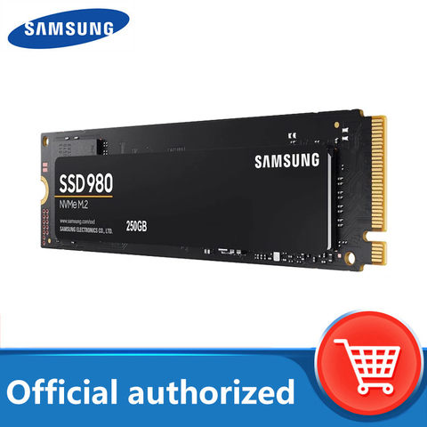 SAMSUNG 980 SSD NVMe M.2 250 ГБ 500 1 ТБ Внутренний твердотельный накопитель на жестком диске TLC PCIe Gen 3,0x4 NVMe 1,4 для настольных ПК ► Фото 1/6