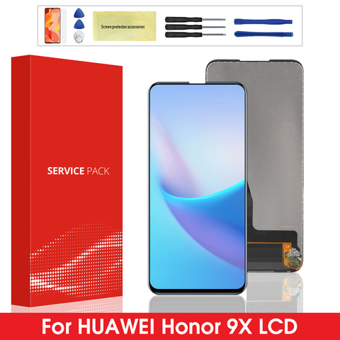 Оригинальный ЖК-экран Honor 9X для HUAWEI P Smart Z, ЖК-экран для huawei Y9 Prime 2022, ЖК-дисплей, сенсорный экран, телефон ► Фото 1/6