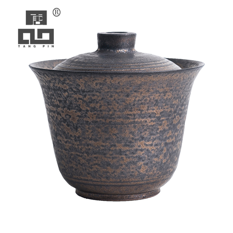 Керамический чайник TANGPIN gaiwan, чайная чашка, китайский чайный набор кунг-фу ручной работы, посуда для напитков ► Фото 1/6