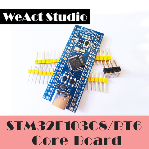 WeAct BlueBill Plus STM32F103C8T6 STM32F103CBT6 STM32F103 плата разработки Arduino ► Фото 1/5