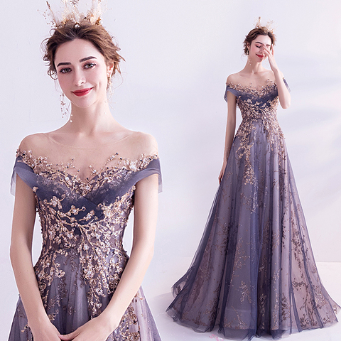 Robe De Soiree 2022 Gryffon роскошное вечернее платье для выпускного вечера, вечернее платье трапециевидной формы, сексуальное иллюзионное вечернее платье, Индивидуальный размер ► Фото 1/6