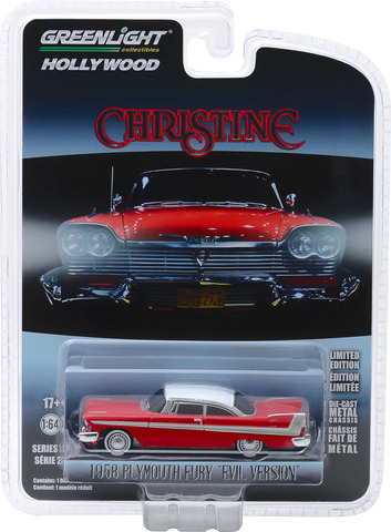 GreenLight 1:64 1958 Плимут фурии (версии зла) модель автомобиля из сплава металлические игрушки для детей литые подарки ► Фото 1/4
