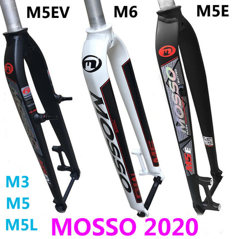 Вилка Mosso M5L M6 M5 M5E M5EV M3 дорожная MTB, вилка с v-тормозом 26 27,5 29, Велосипедная вилка, передние вилки, отличающиеся от SR SUNTOUR 2022 ► Фото 1/1