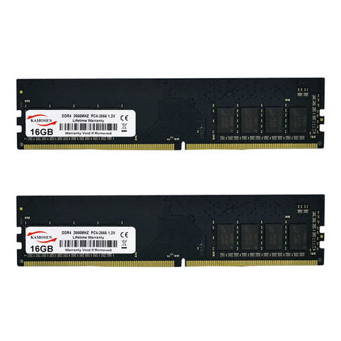 DDR4 RAM 2GB 4GB 8GB 16GB 32GB Stick 2133 2400 2666vMHz 288 PIN PC4 Универсальная память для настольного ПК 17000 19200 2666V ► Фото 1/6