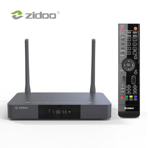 Медиаплеер Zidoo Z9X 4K HDR10 + Android 9,0, ТВ-приставка Dolby Vision 2 Гб DDR4 16 Гб eMMC, ТВ-приставка HDR 10 бит ► Фото 1/6