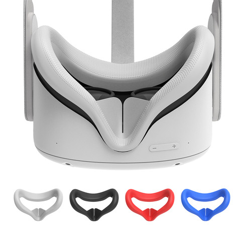 Маска Для Глаз Крышка для Oculus Quest 2 Очки виртуальной реальности VR очки силиконовые анти-пот утечки светильник Блокировка маска для глаз Oculus Quest 2 аксессуара ► Фото 1/6