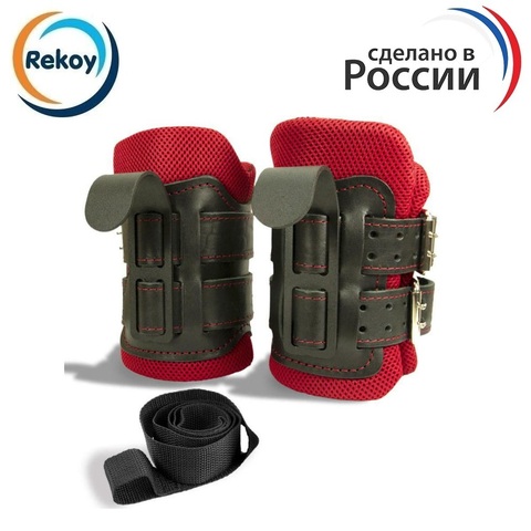 Ботинки гравитационные инверсионные ReKoy F103SOFT кожаные с крюком MicroFiber-подкладка для тренировки пресса разгрузки спины ► Фото 1/6