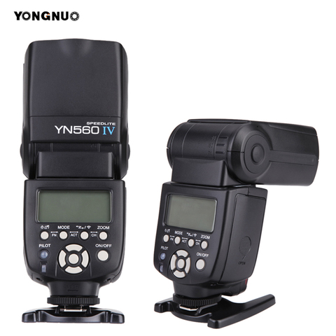 Вспышка YONGNUO Speedlite YN 560 III IV, беспроводная вспышка для камер Nikon Canon Olympus Pentax DSLR ► Фото 1/6