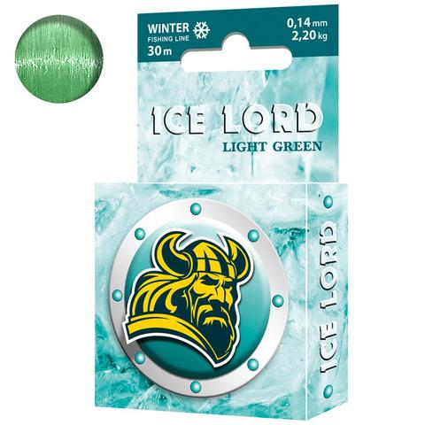 Леска зимняя Ice Lord Light Green 30m ► Фото 1/6