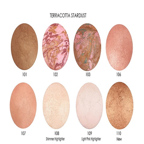 Золотистые розовые терракотовые Румяна Stardust светящиеся терракотовые Румяна для лица макияж тени Higlight бронзер ► Фото 1/5