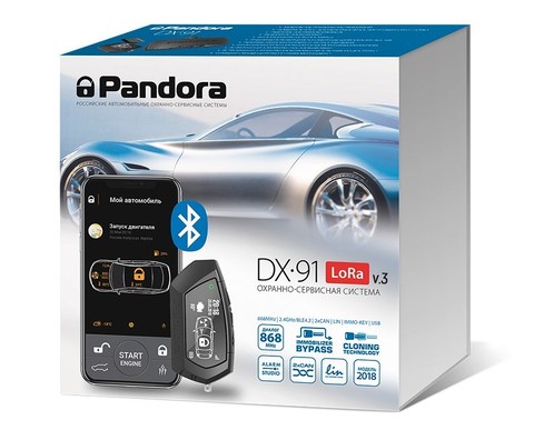 Автосигнализация Pandora DX 91 LoRa v.3 ► Фото 1/6